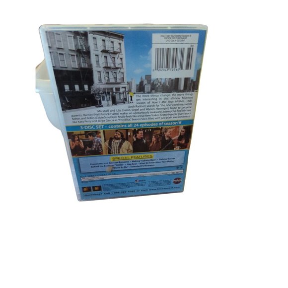 How I Met Your Mother Season 6 DVD 3 Disk Set The New Is Always Better Edition - Picture 2 of 2